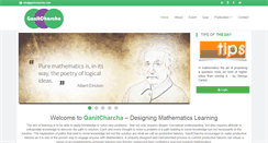 Desktop Screenshot of ganitcharcha.com